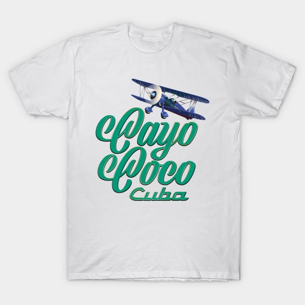 Cayo Coco Cuba T-Shirt by nickemporium1